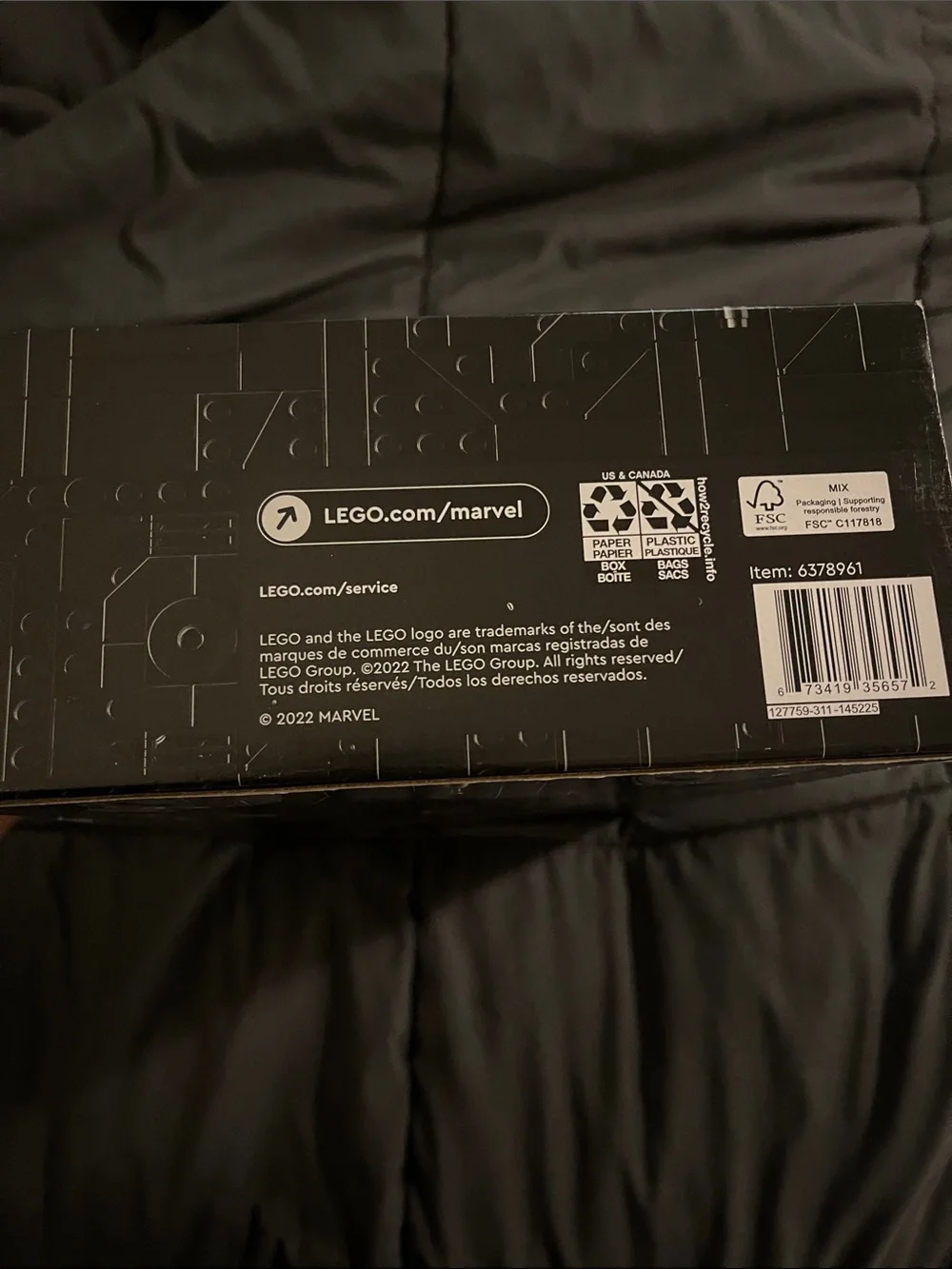 Sealed unopened Lego RETIRED Marvel Infinity Saga Nano Gauntlet